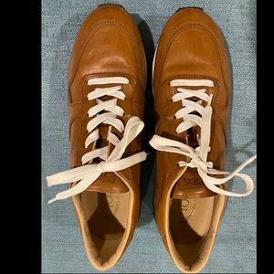 Tod's Brown Men's Leather Trainer Sneakers Size 11
